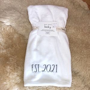NWT Rae Dunn baby blanket
